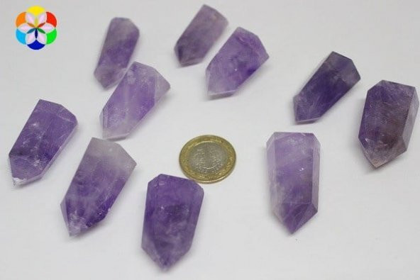 Ametist Taşı Piramit Uçlu ürün görseli