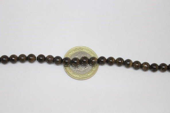 Bronzit Taşı Dizi 6mm - Resim 4