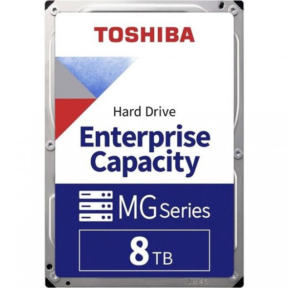 Toshiba 3.5" 8 TB MG08ADA800E SATA 3.0 7200 RPM Güvenlik Harddiski