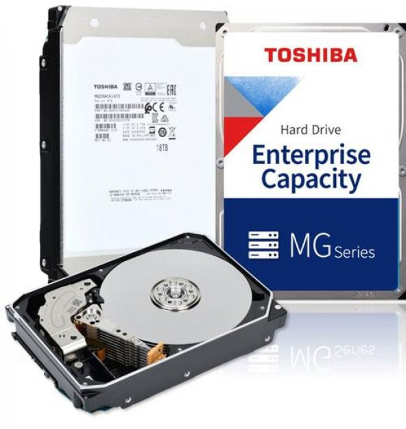 Toshiba 3.5" 8 TB MG08ADA800E SATA 3.0 7200 RPM Güvenlik Harddiski - 2