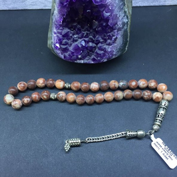 DOĞAL TAŞ JASPER KIRMIZI 8MM