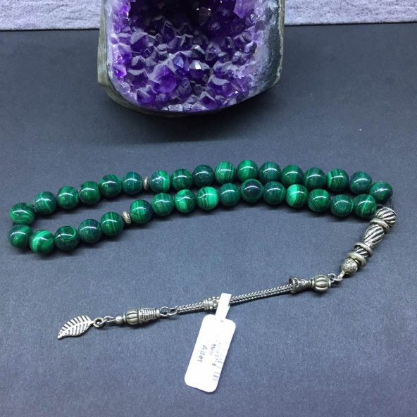 DOĞAL TAŞ MALAKİT 8MM ürün görseli 1