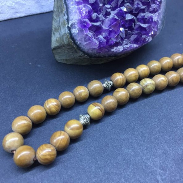 DOĞAL TAŞ JASPER KAHVE 8MM - 3