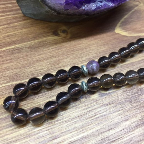 DOĞAL TAŞ KUVARS DUMANLI 6MM - 3