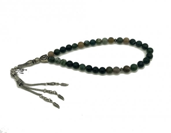 DOĞAL TAŞ AKİK HİNT 10MM ürün görseli 1