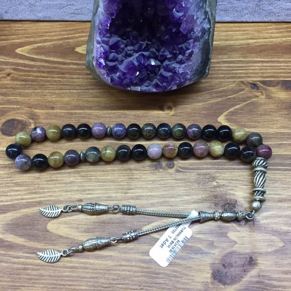 DOĞAL TAŞ TURMALİN 8MM. - Resim 2