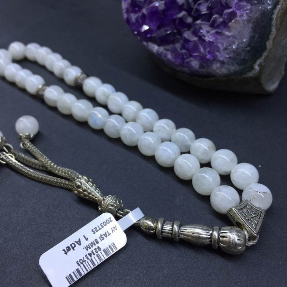 DOĞAL TAŞ AY TAŞI 8MM. - 2