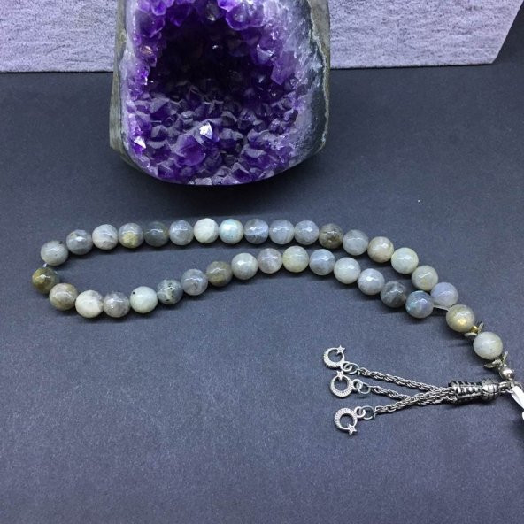 DOĞAL TAŞ LABRADORİT 8MM. F ürün görseli 1