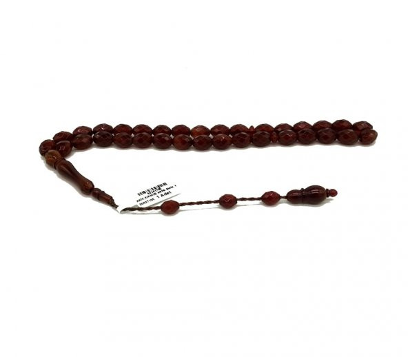 DOĞAL TAŞ AKİK KIRMIZI ARPA 8MM. F ürün görseli