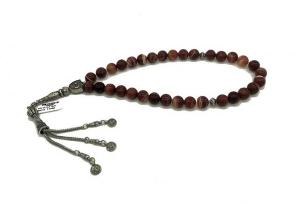 DOĞAL TAŞ AKİK KAH-ALA 10MM - 1