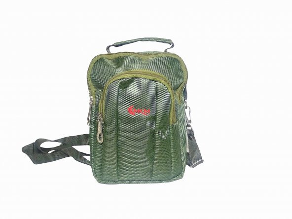 Mkm Erkek El ve Omuz Çantası Askeri Yeşil - 2