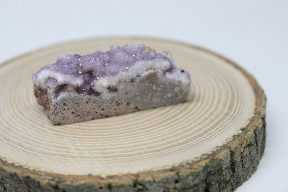 Ametist Taşı Kütle Ham Parça - 22gram (21590) - Resim 5