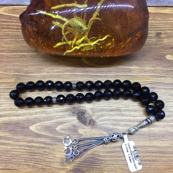 OSMANLI SARAYI ONİKS TESBİH 8MM FASET