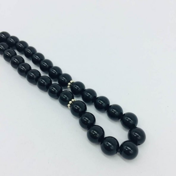 GÜMÜŞ ONİKS GÜMÜŞ 8MM TESBİH (3) - 2