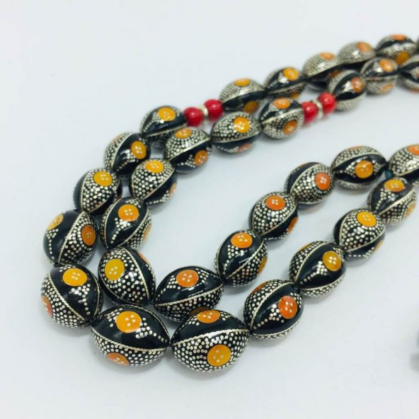 OSMANLI SARAYI YÜSUR GÜMÜŞ TRNC 13X15 TESBİH ürün görseli 1