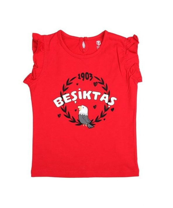 Beşiktaş Orijinal Kız Bebek T-Shirt Hediyelik Ahşap Kutulu - Resim 3
