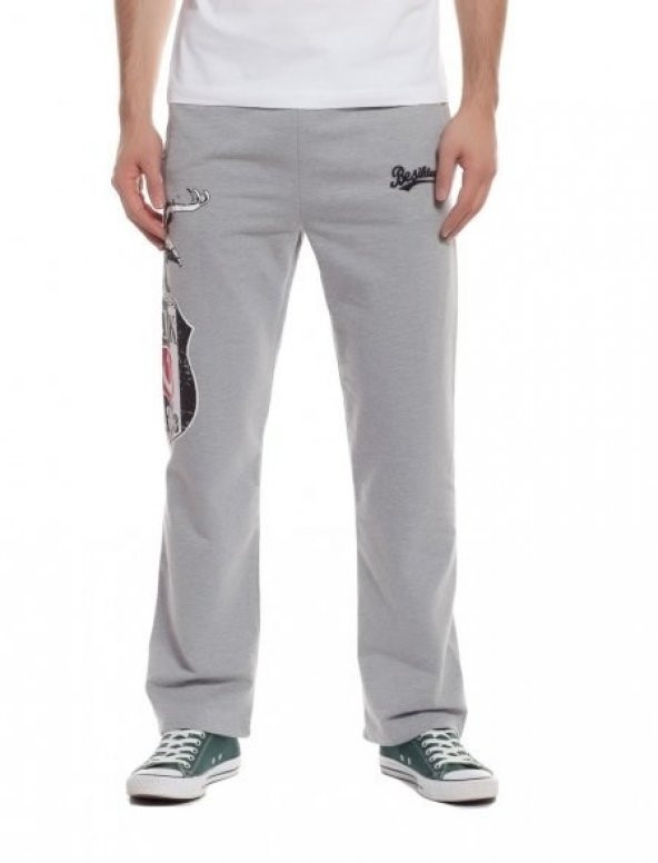 Beşiktaş Orijinal Çocuk Eşofman Alt Büyük Logolu - 3