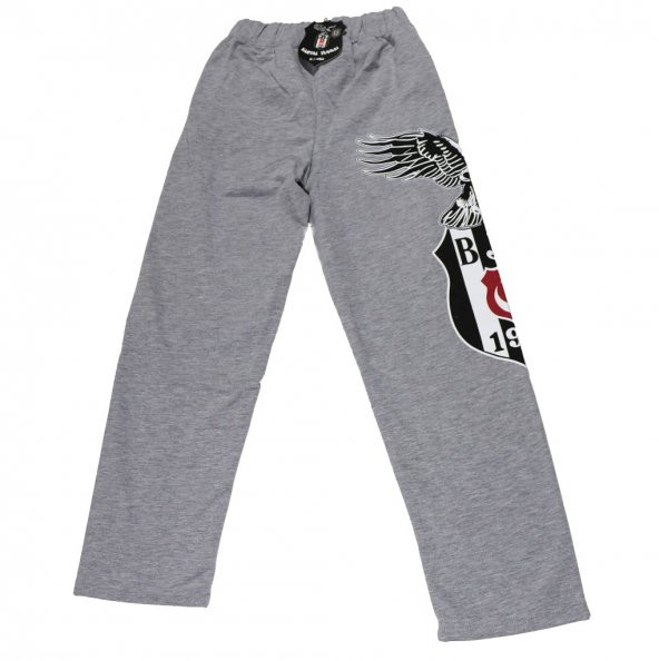 Beşiktaş Orijinal Çocuk Eşofman Alt Büyük Logolu - 5