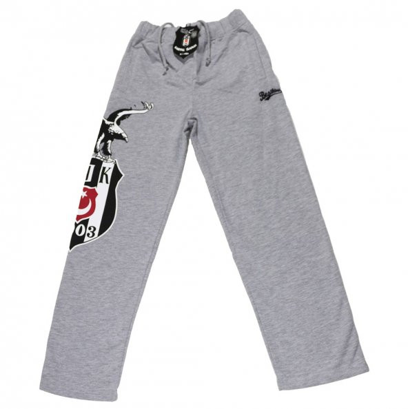 Beşiktaş Orijinal Çocuk Eşofman Alt Büyük Logolu - 6