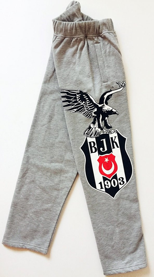 Beşiktaş Orijinal Çocuk Eşofman Alt Büyük Logolu - 7