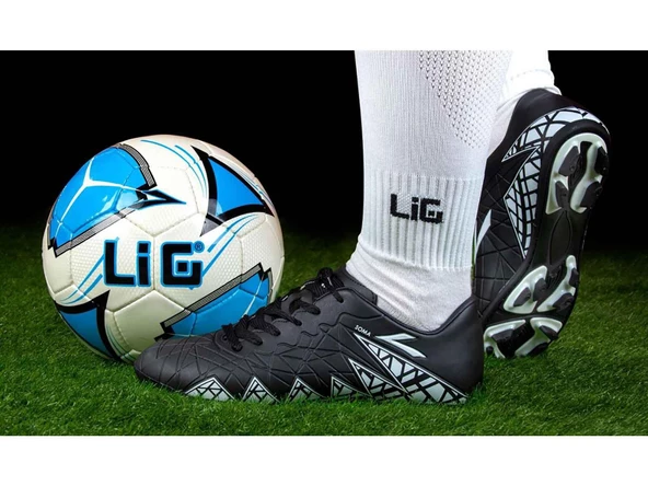 Lig Krampon Ayakkabı Siyah 56 Soma-Krp - 4