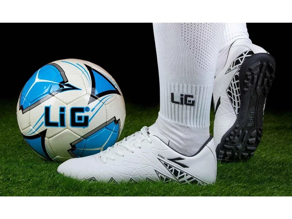 Lig Halı Saha Ayakkabısı Beyaz 56 Soma-H - 4