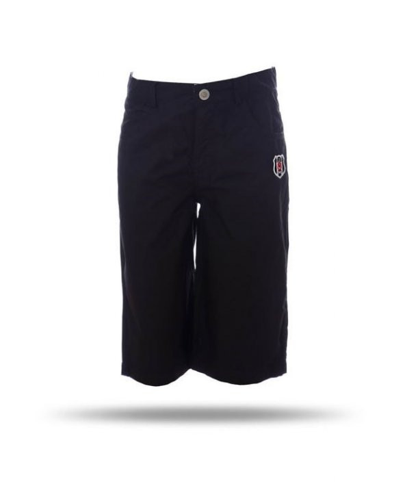 Beşiktaş Orijinal  Keten Fermuarlı ÇOCUK Kapri