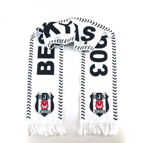 Beşiktaş Orijinal Dokuma Atkı Kişiye Özel Ahşap Kutulu - 4