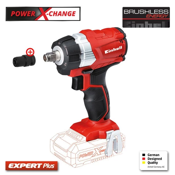 Einhell TE-CW 18 BL Solo Darbeli Kömürsüz Vidalama 18V - Aküsüz