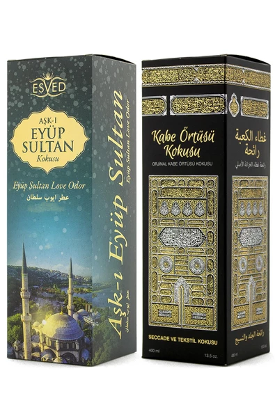 Kabe Örtüsü Kokusu Ve Eyüp Sultan Kokusu Sprey 400 Ml. ürün görseli