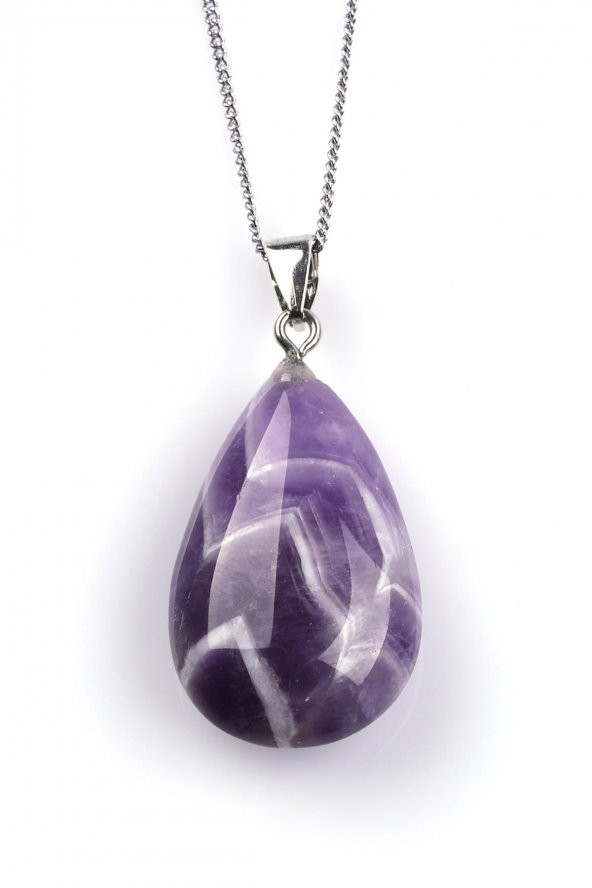 Ametist Doğal Taş Kolye ürün görseli