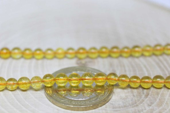 Sitrin Taşı Dizi 4-4.5mm Aralığı - Resim 2