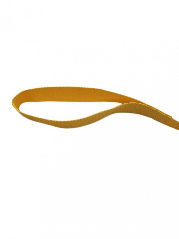 Köpek Gezdirme Kayışı 140 Cm*20 Mm Sarı - 3