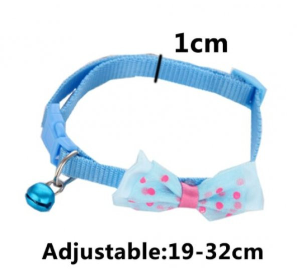 Papyon Tasarımlı Evcil Hayvan Kedi Köpek Tasması - 3