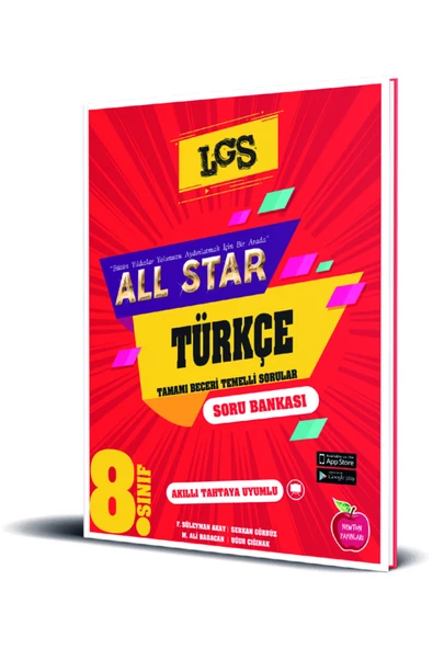 Newton 8. Sınıf All Star Türkçe Soru Bankası