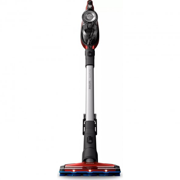 Philips XC7043/01 SpeedPro Şarjlı Dikey Süpürge Siyah-Kırmızı - 2