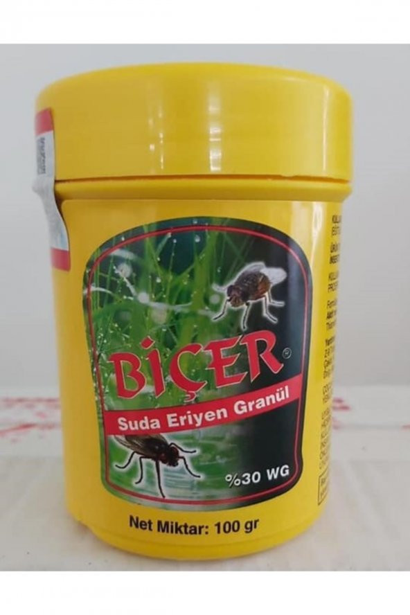 Biçer Haşere Pire Karasinek Ilacı Granul 100 gram