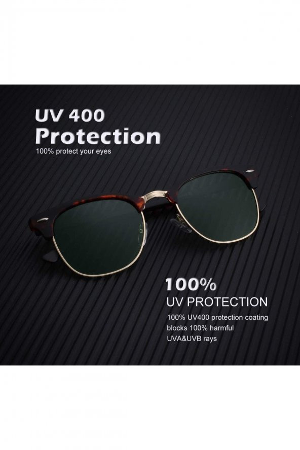 ModaLucci Yeni Sezon Unisex 3lü Güneş Gözlüğü Seti - 2