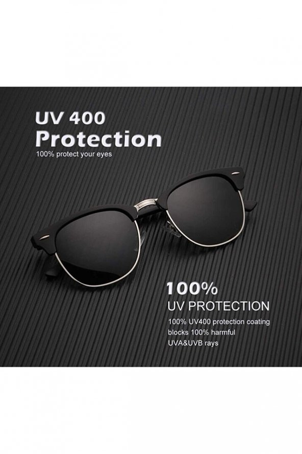 ModaLucci Yeni Sezon Unisex 3lü Güneş Gözlüğü Seti - 4