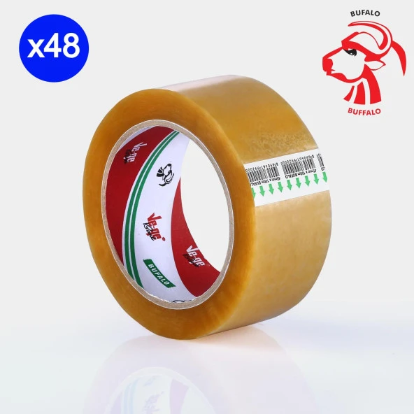 Vege Bufalo Koli Bandı 45x100 Şeffaf 48Li