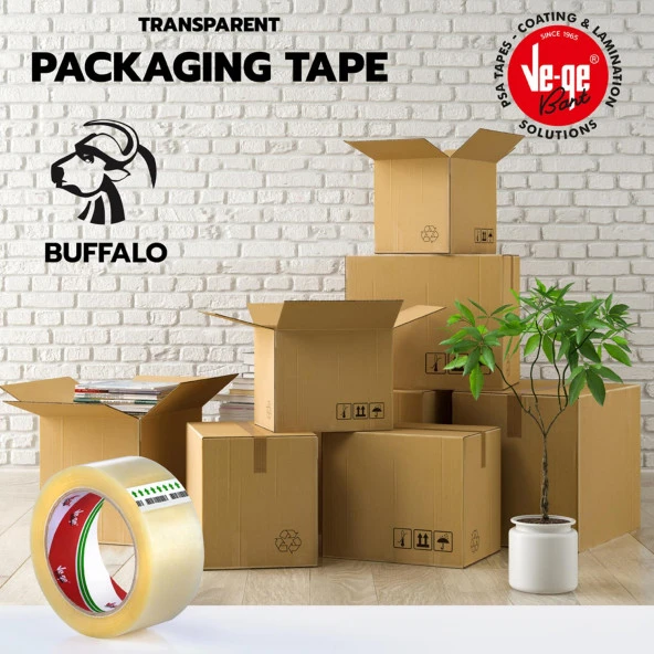 Vege Bufalo Koli Bandı 45x100 Şeffaf 48Li - 2