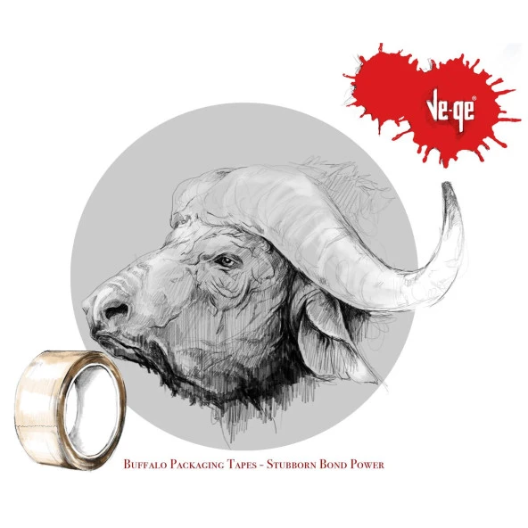 Vege Bufalo Koli Bandı 45x100 Şeffaf 48Li - 3