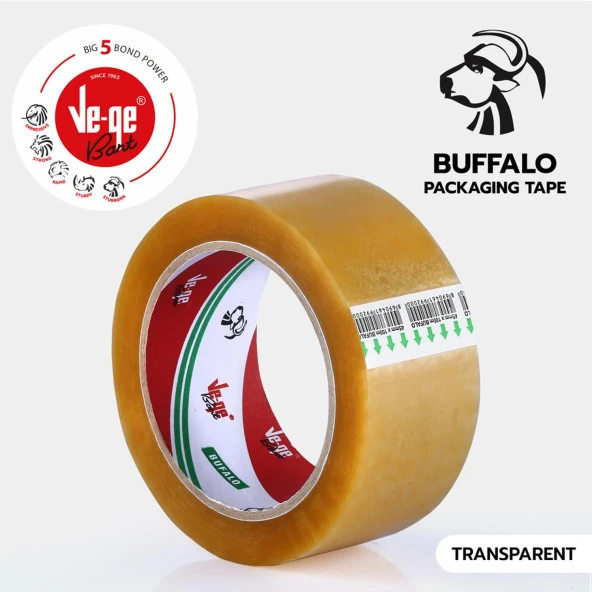 Vege Bufalo Koli Bandı 45x100 Şeffaf 48Li - 4