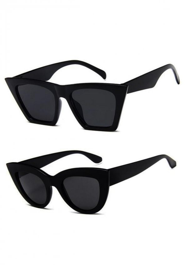 Modalucci Kadın 2 Li Set Kadın Güneş Gözlüğü Catkreyvrlk - Resim 2