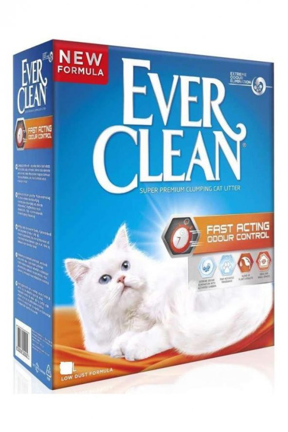 Ever Clean Fast Acting (Hızlı Topaklanma) Kokulu Kedi Kumu 6 LT