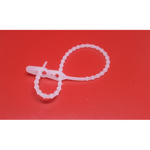 Boncuk Çift Kilitli Kablo Bağı Plastik Kelepçe 3.5X235 500 Adet