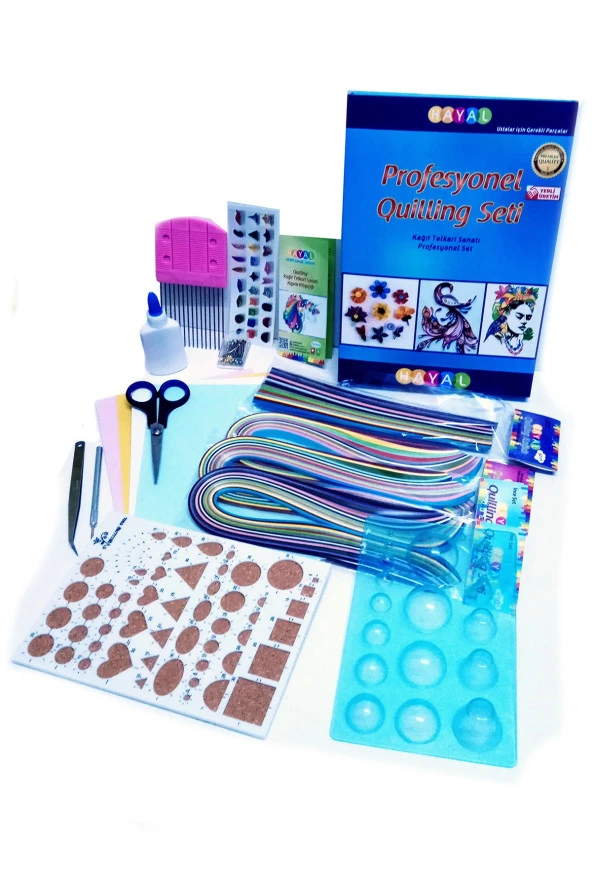 Hayal Profesyonel Quilling Seti - Set No:6 - Resim 2