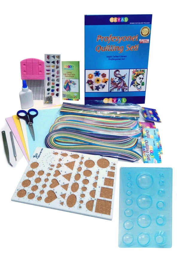 Hayal Profesyonel Quilling Seti - Set No:6 - Resim 3
