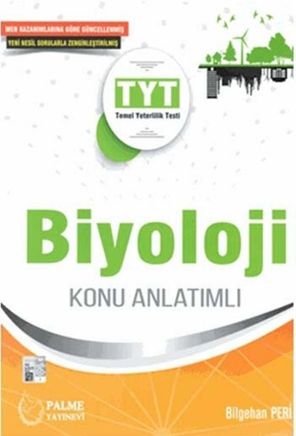 TYT Biyoloji Konu Anlatımlı Palme Yayınları