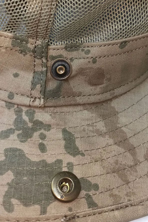 Jandarma Kamuflaj Askeri Jungle Şapka - Fötr Operasyon Şapkası - 2